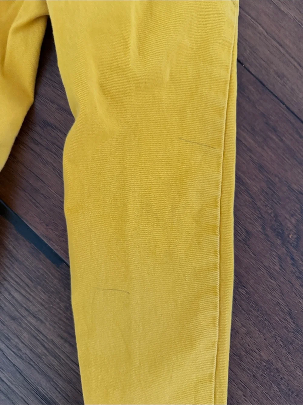Old Navy girls jeggings yellow size 3T